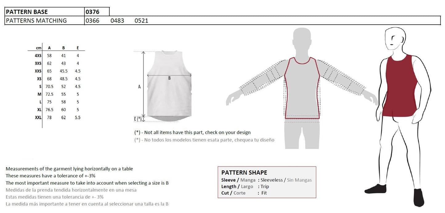 Men's and Kids Running Singlet