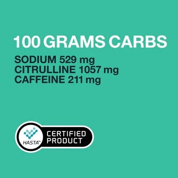 PURE Performance + Race Energy Gel 100 g Carb Pouch - Cola + Caffeine 185g pouch