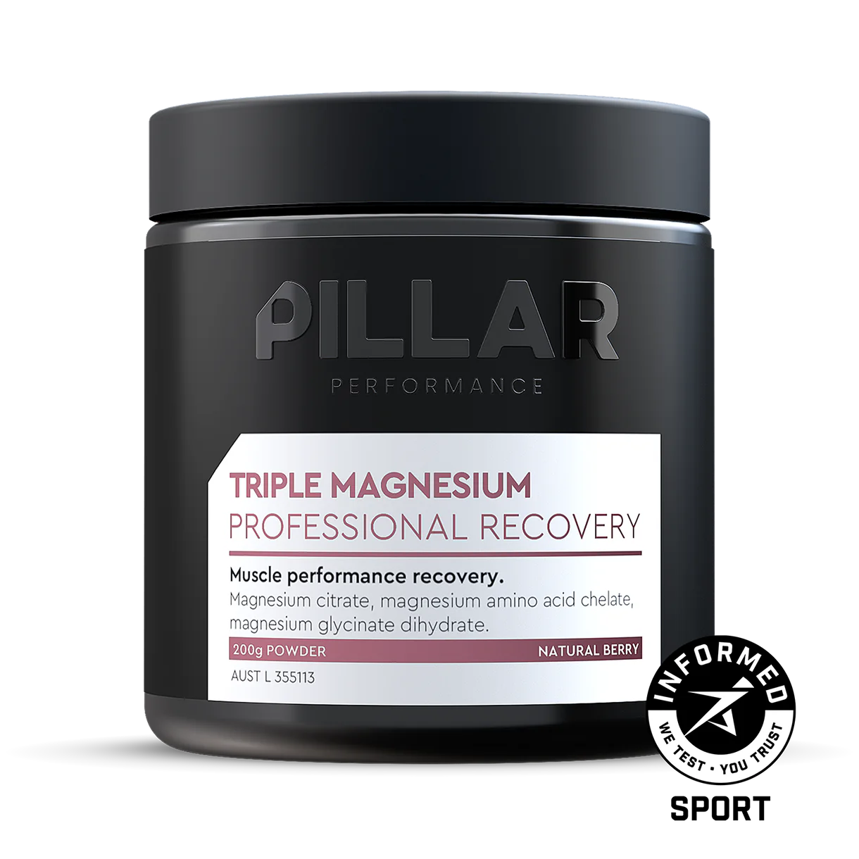 TRIPLE MAGNESIUM POWDER - Natural Berry