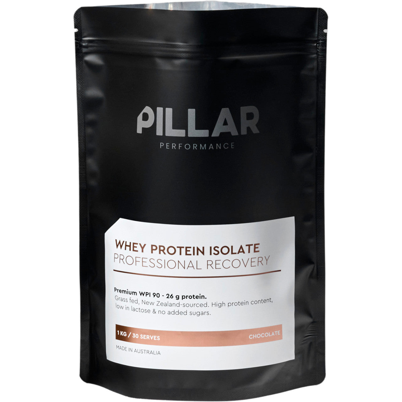 WPI   101: Whey Protein Isolate Chocolate 1kg Pouch